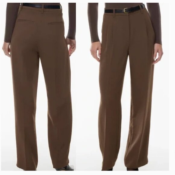 Aritzia Pants - Aritzia Wilfred The Effortless Pant™ - (Re)ssential Pant™ High-waisted 2